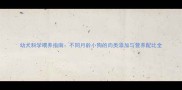 幼犬科学喂养指南不同月龄小狗的肉类添加与营养配比全
