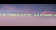 边牧八个月公犬体重管理全攻略科学养宠指南与实用方案