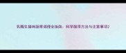 乳酶生猫咪肠胃调理全指南科学服用方法与注意事项