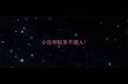 小拉布拉多不理人