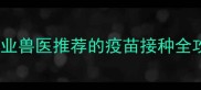 泰迪犬必看北京上海等地专业兽医推荐的疫苗接种全攻略附免费疫苗查询入口