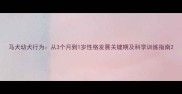马犬幼犬行为从3个月到1岁性格发展关键期及科学训练指南