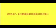 萌宠养成记彩虹猫咪酱健康饲养指南与日常护理全