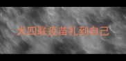 犬四联疫苗扎到自己