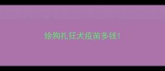给狗扎狂犬疫苗多钱