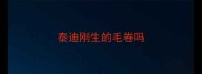 泰迪刚生的毛卷吗