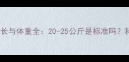 哈士奇成犬体长与体重全20-25公斤是标准吗科学饲养指南
