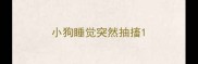 小狗睡觉突然抽搐