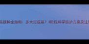 幼犬疫苗接种全指南多大打疫苗3阶段科学防护方案及注意事项