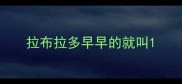 拉布拉多早早的就叫