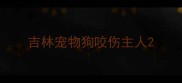 吉林宠物狗咬伤主人
