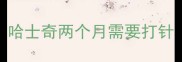 哈士奇两个月需要打针