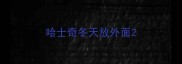 哈士奇冬天放外面