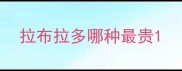 拉布拉多哪种最贵