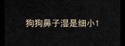 狗狗鼻子湿是细小