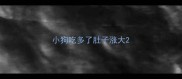 小狗吃多了肚子涨大