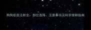 狗狗疫苗注射全部位选择注意事项及科学接种指南