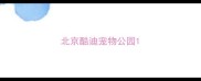 北京酷迪宠物公园