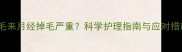 母金毛来月经掉毛严重科学护理指南与应对措施全