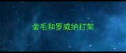 金毛和罗威纳打架
