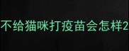 不给猫咪打疫苗会怎样