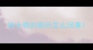 哈士奇的厕所怎么回事