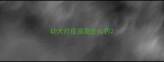 幼犬打疫苗是什么药