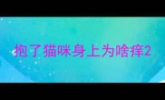 抱了猫咪身上为啥痒