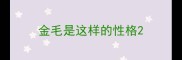 金毛是这样的性格