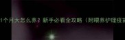 金毛幼犬1个月大怎么养新手必看全攻略附喂养护理疫苗指南