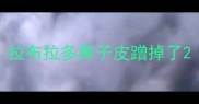 拉布拉多鼻子皮蹭掉了