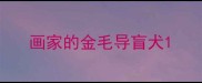 画家的金毛导盲犬