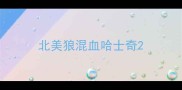 北美狼混血哈士奇