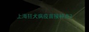 上海狂犬病疫苗接种点