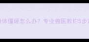 新生儿小狗身体僵硬怎么办专业兽医教你5步紧急处理指南