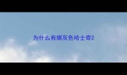 为什么有烟灰色哈士奇