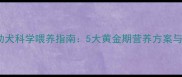 6个月金毛幼犬科学喂养指南5大黄金期营养方案与饮食禁忌全