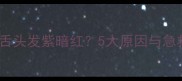 拉布拉多舌头发紫暗红5大原因与急救措施全