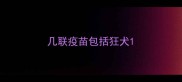几联疫苗包括狂犬