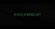拉布拉多脚缝红肿