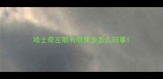 哈士奇左眼有眼屎多怎么回事