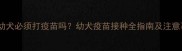 比熊幼犬必须打疫苗吗幼犬疫苗接种全指南及注意事项