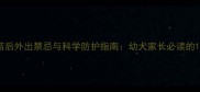 狗狗接种疫苗后外出禁忌与科学防护指南幼犬家长必读的12项关键须知