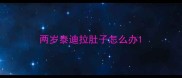 两岁泰迪拉肚子怎么办
