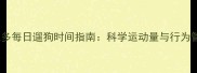拉布拉多每日遛狗时间指南科学运动量与行为管理全