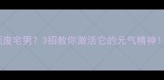 哈士奇总像颓废宅男3招教你激活它的元气精神附养宠指南