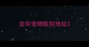 龙华宠物医院地址
