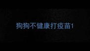 狗狗不健康打疫苗
