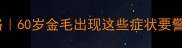 金毛中老年养护全攻略60岁金毛出现这些症状要警惕附科学护理指南