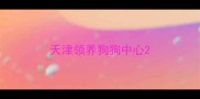 天津领养狗狗中心